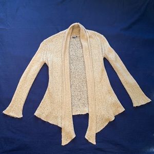 Wooden Ships tan cardigan